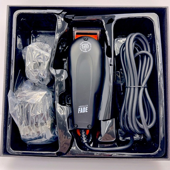 GA. MA BARBER SERIES, ABSOLUTE FADE 9 ATTACHMENTS 3 MM BUZZ CUT,3MM LONGER CUTS - Picture 3 of 10